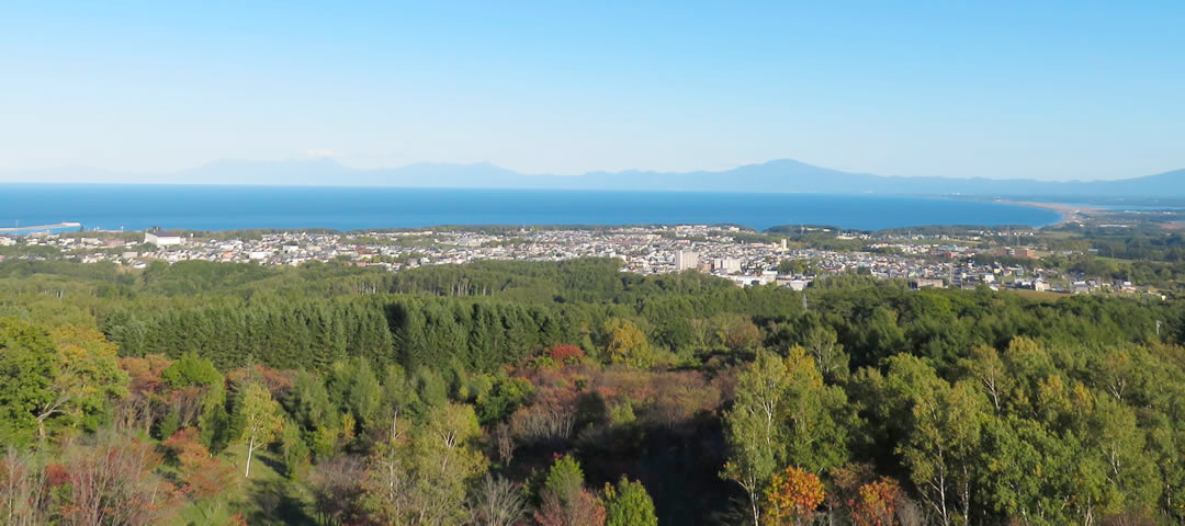 北海道東部のオホーツク海に面した「網走市」の写真